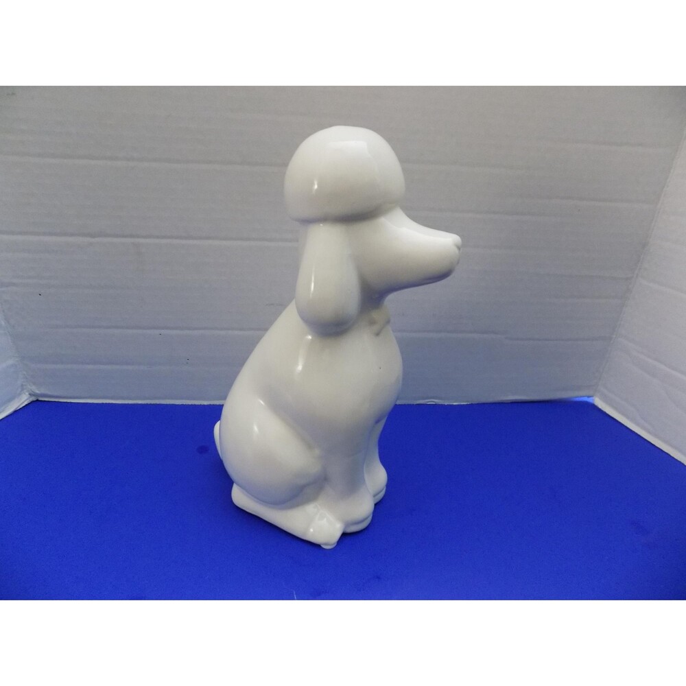 NEW Fancy French Poodle Statue Figurine Dog Modern Art Home Decor